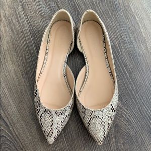 J.Crew Glitter Flats.